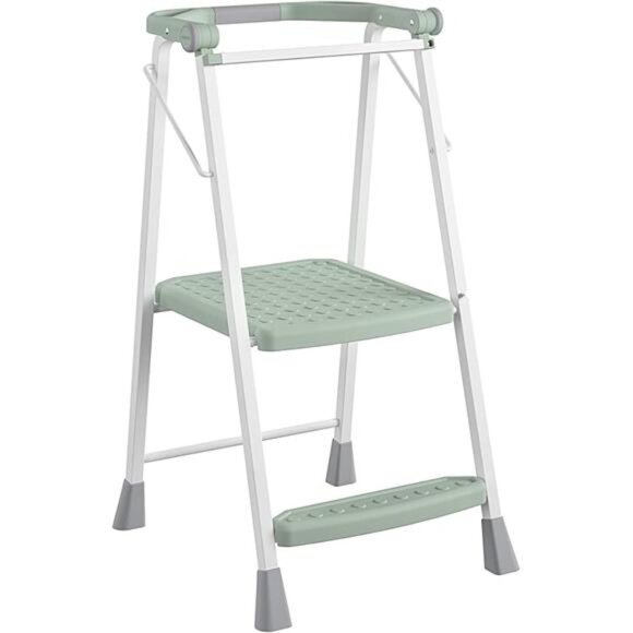 2-Step Kitchen Stepper™ Adult Folding Step Stool, Kids Folding (Steel/Resin) - Picture 7 of 7